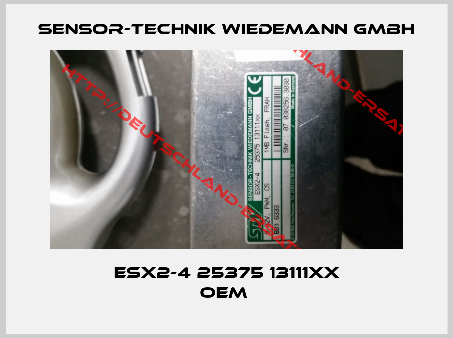Sensor-Technik Wiedemann GMBH-ESX2-4 25375 13111XX oem 