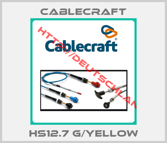 Cablecraft-HS12.7 G/YELLOW