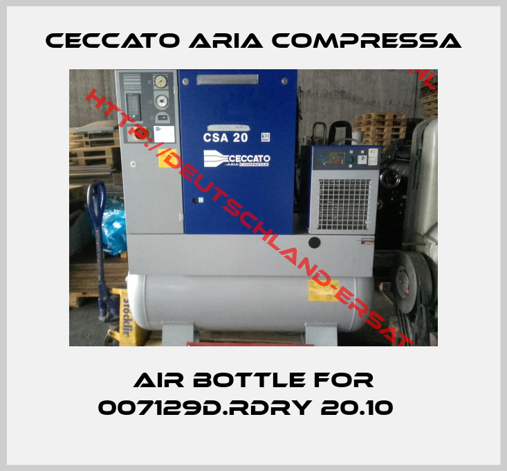 CECCATO ARIA COMPRESSA-Air bottle for 007129D.RDRY 20.10  