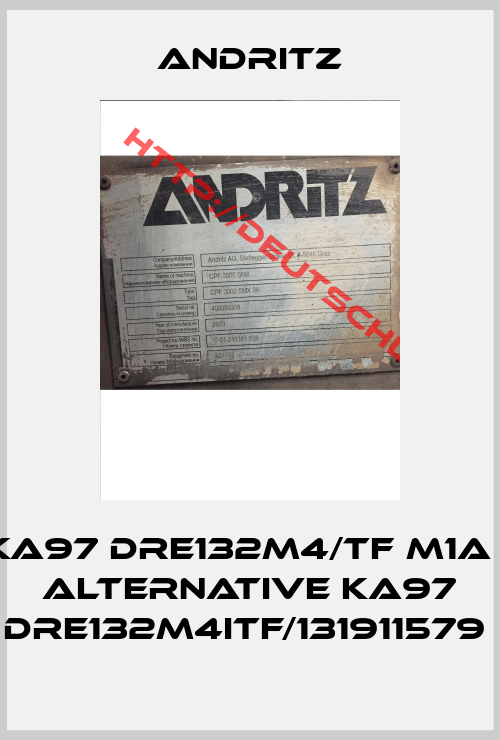 ANDRITZ-KA97 DRE132M4/TF M1A - alternative KA97 DRE132M4ITF/131911579 