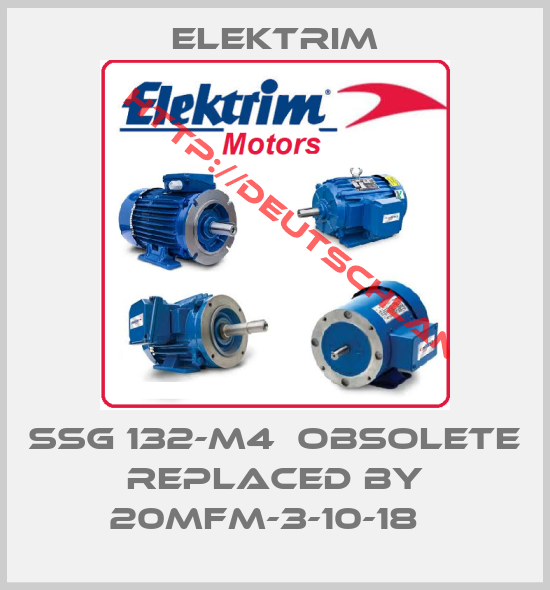 Elektrim-SSG 132-M4  obsolete replaced by 20MFM-3-10-18  