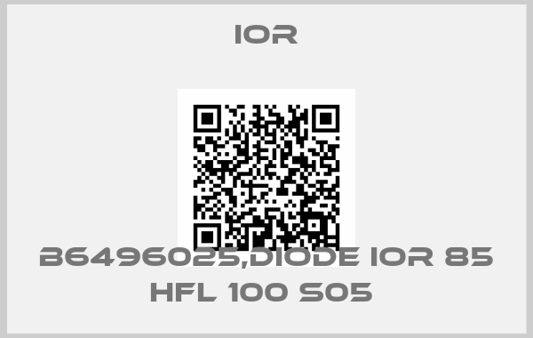 IOR-B6496025,DIODE IOR 85 HFL 100 S05 