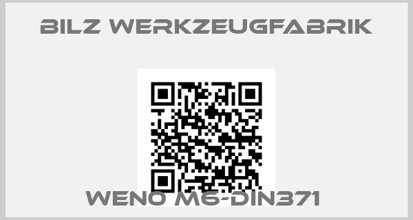 BILZ Werkzeugfabrik-WEN0 M6-DIN371 