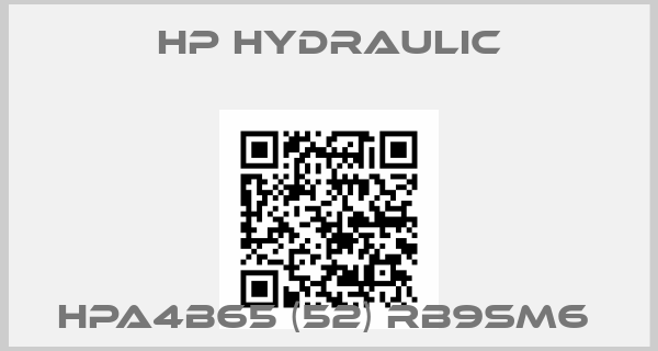 HP Hydraulic-HPA4B65 (52) RB9SM6 