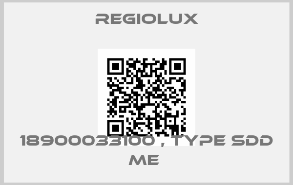 regiolux-18900033100 , type SDD me 