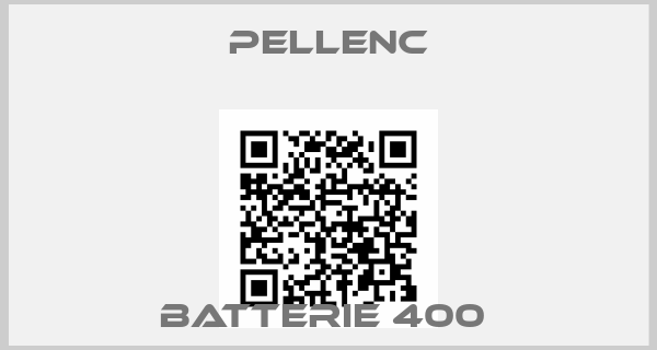 Pellenc-BATTERIE 400 