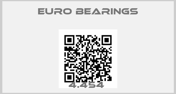 Euro Bearings-4.454 
