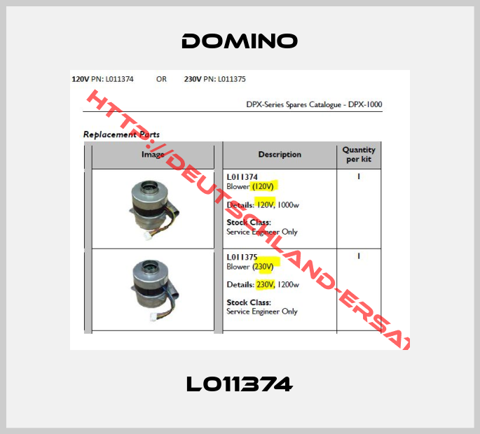 Domino-L011374