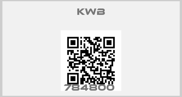 Kwb-784800 