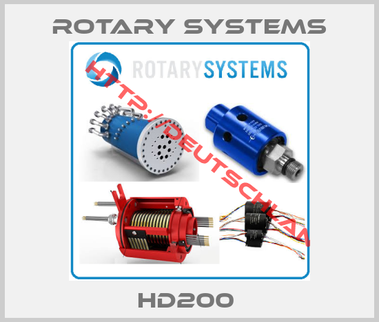 Rotary systems-HD200 