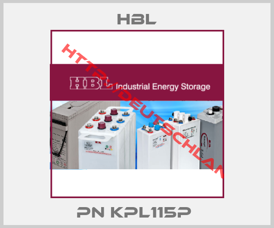 HBL-PN KPL115P 