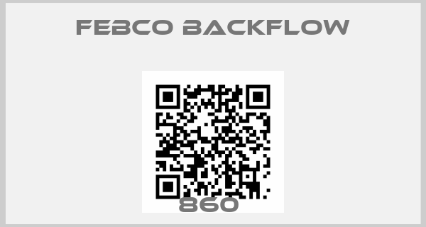 FEBCO Backflow-860 