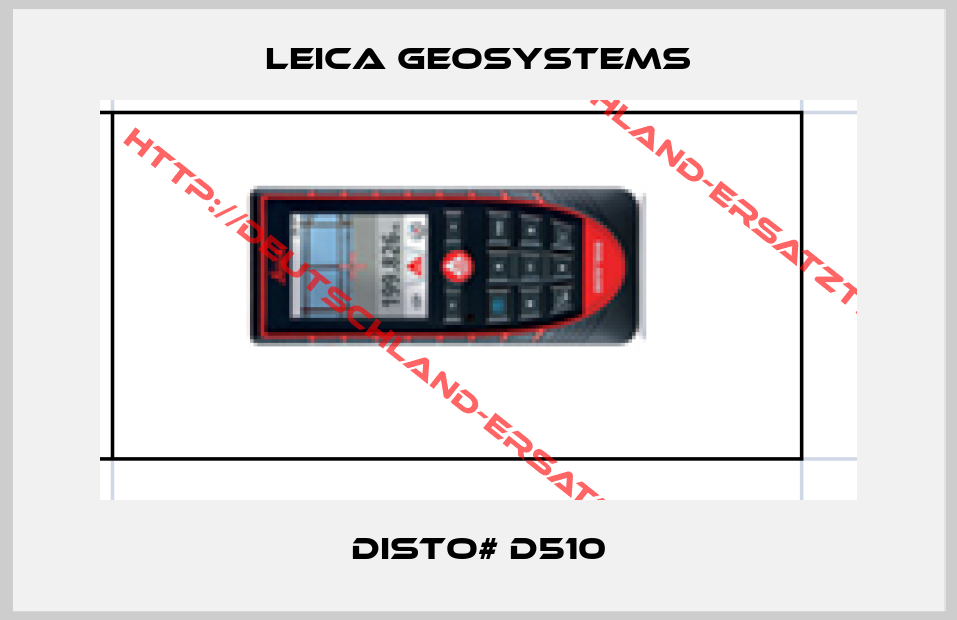 Leica Geosystems-DISTO# D510
