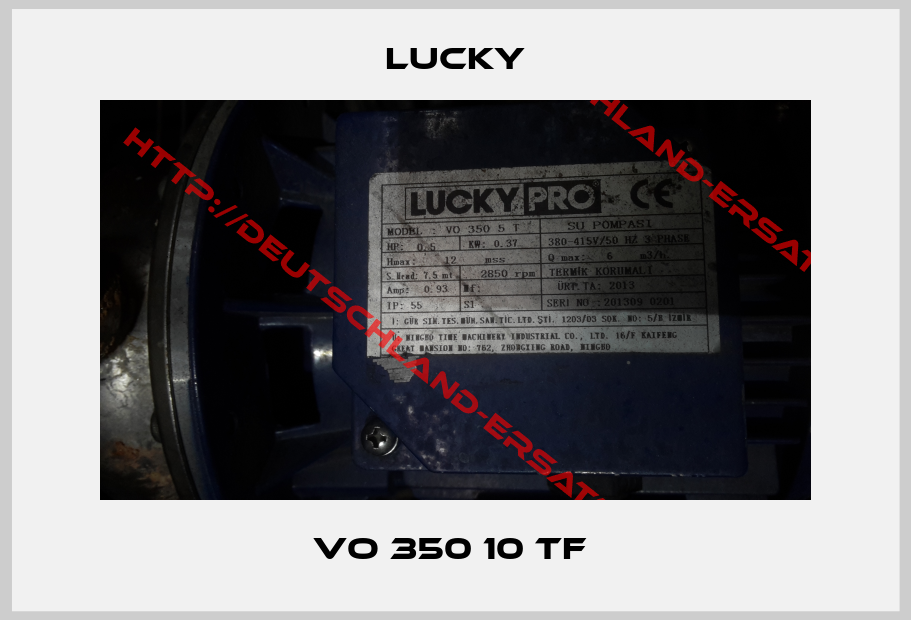LUCKY-VO 350 10 TF 