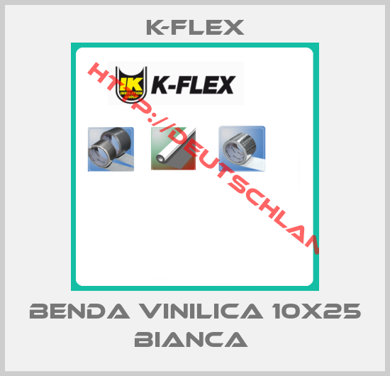 K-Flex-BENDA VINILICA 10x25 BIANCA 