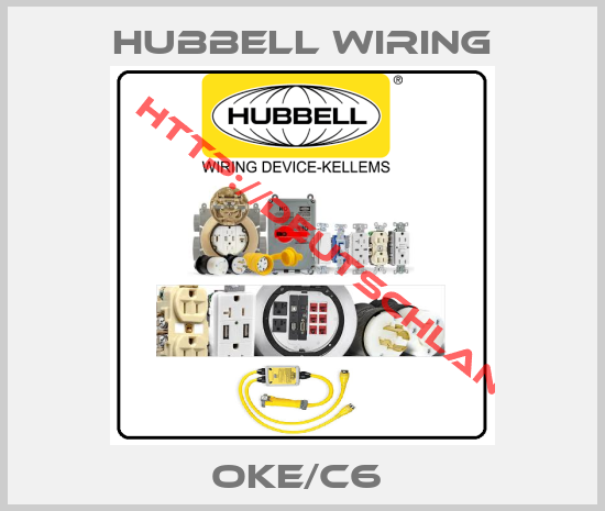 Hubbell Wiring-OKE/C6 