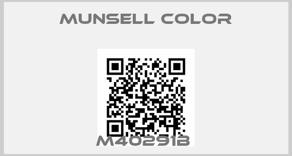 Munsell Color-M40291B 