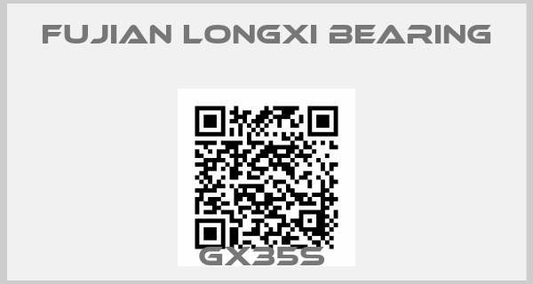 Fujian Longxi Bearing-GX35S 