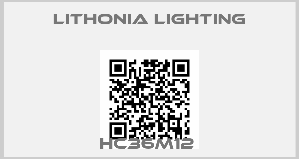 LITHONIA LIGHTING-HC36M12 