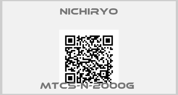 NICHIRYO-MTCS-N-2000G 