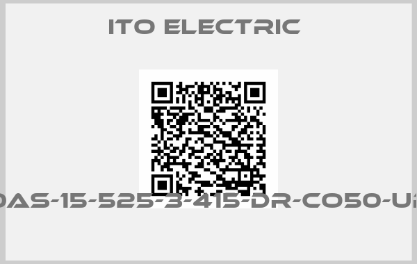 Ito Electric -PM380AS-15-525-3-415-DR-CO50-UR420A 