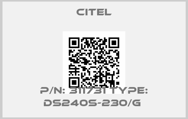 Citel-P/N: 311731 Type: DS240S-230/G 