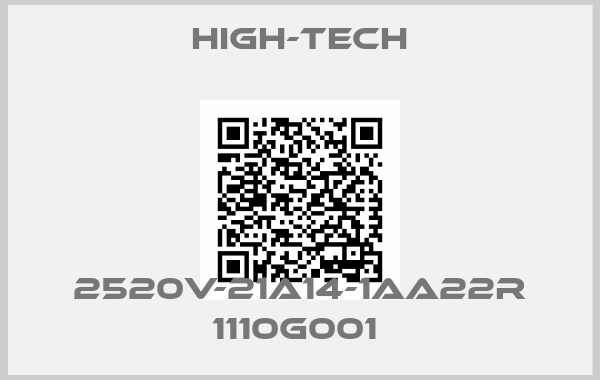High-Tech-2520V-21A14-1AA22R 1110G001 