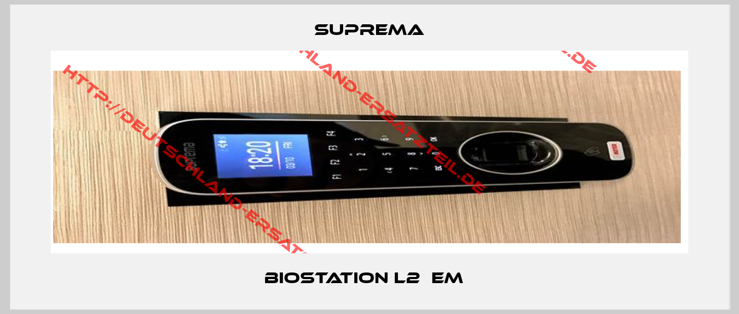 Suprema-BioStation L2  em  