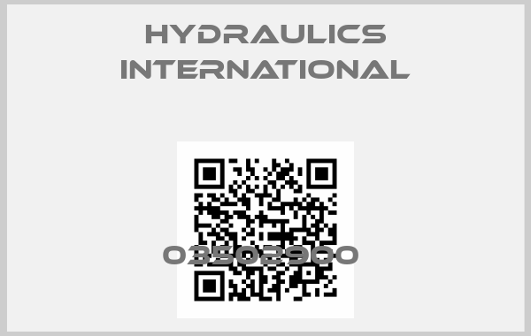 Hydraulics International-03502900 