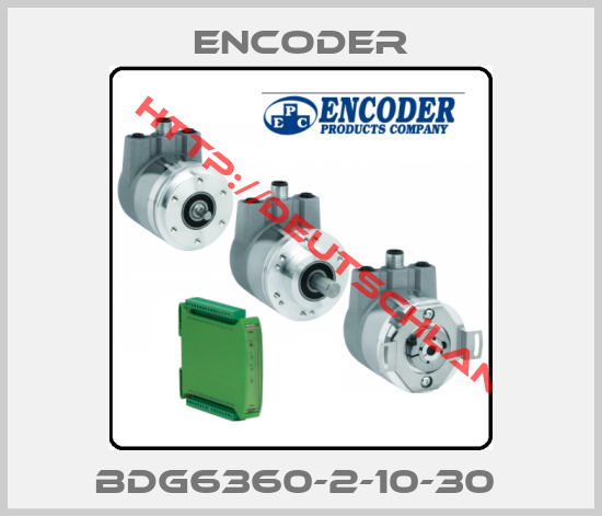 Encoder-BDG6360-2-10-30 