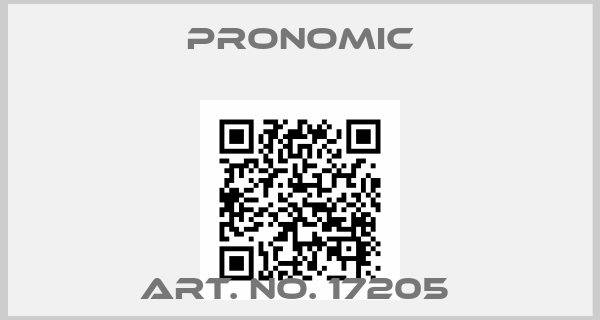 PRONOMIC-Art. no. 17205 