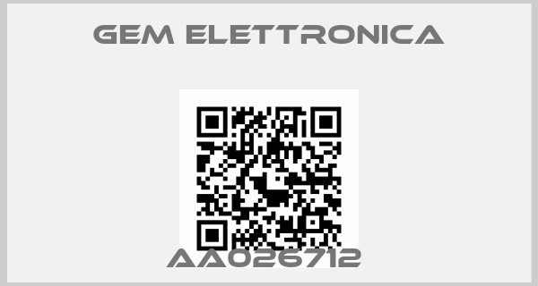 GEM ELETTRONICA-AA026712 