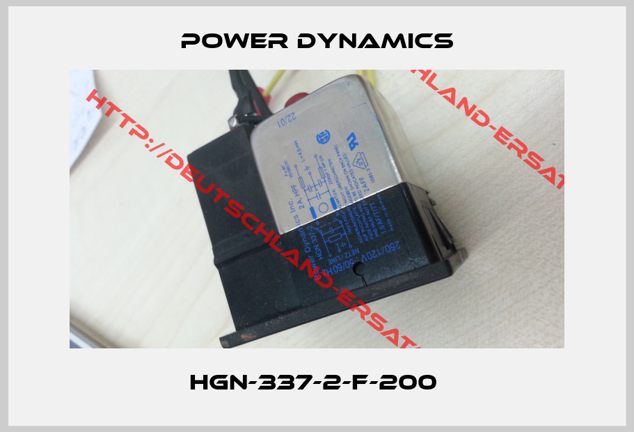 Power Dynamics-HGN-337-2-F-200 