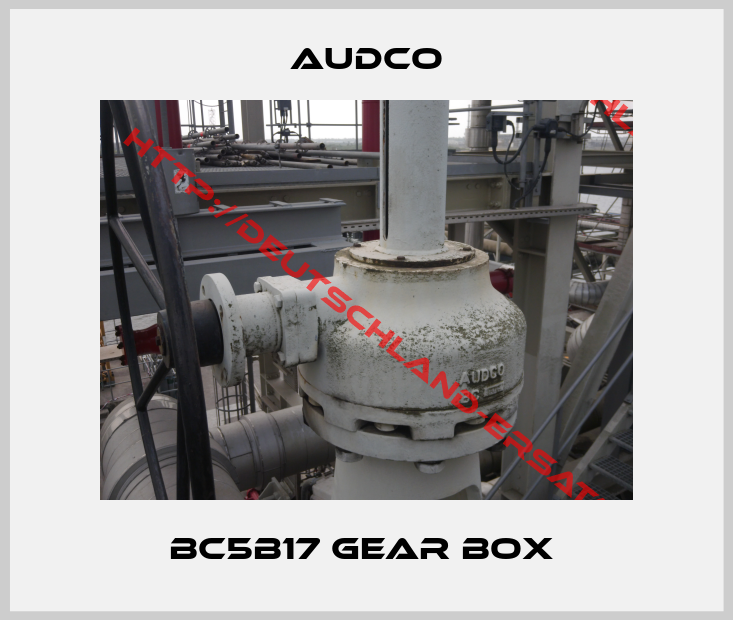 Audco-BC5B17 GEAR BOX 