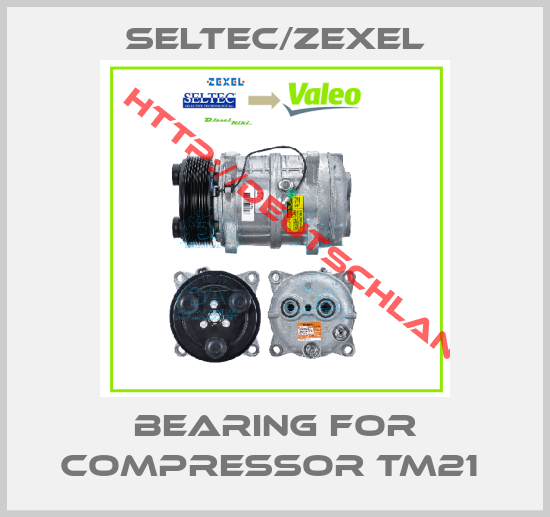 Seltec/Zexel-BEARING FOR COMPRESSOR TM21 