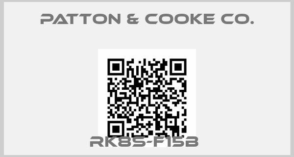 Patton & Cooke Co.-RK8S-F15B 