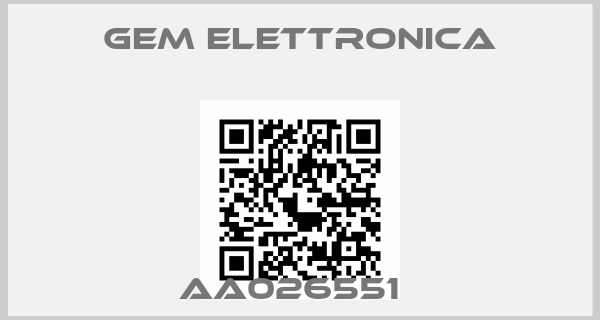 GEM ELETTRONICA-AA026551  