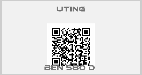 UTING-BEN 580 D 