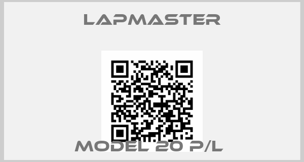 Lapmaster-Model 20 P/L 