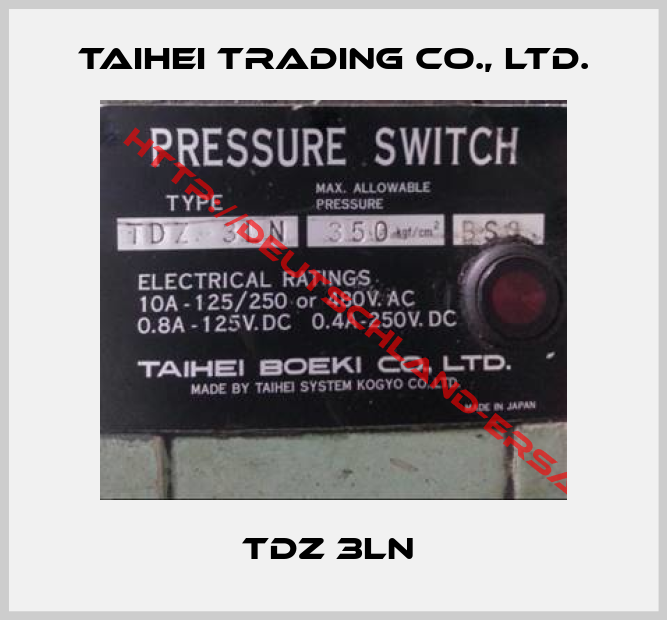 Taihei Trading Co., Ltd.-TDZ 3LN 