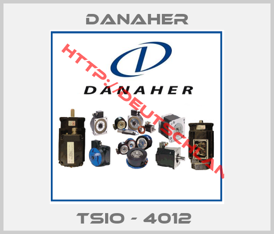 Danaher-TSIO - 4012 