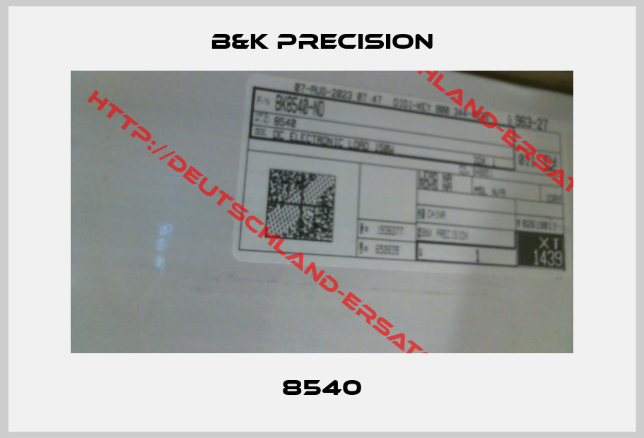 B&K Precision-8540