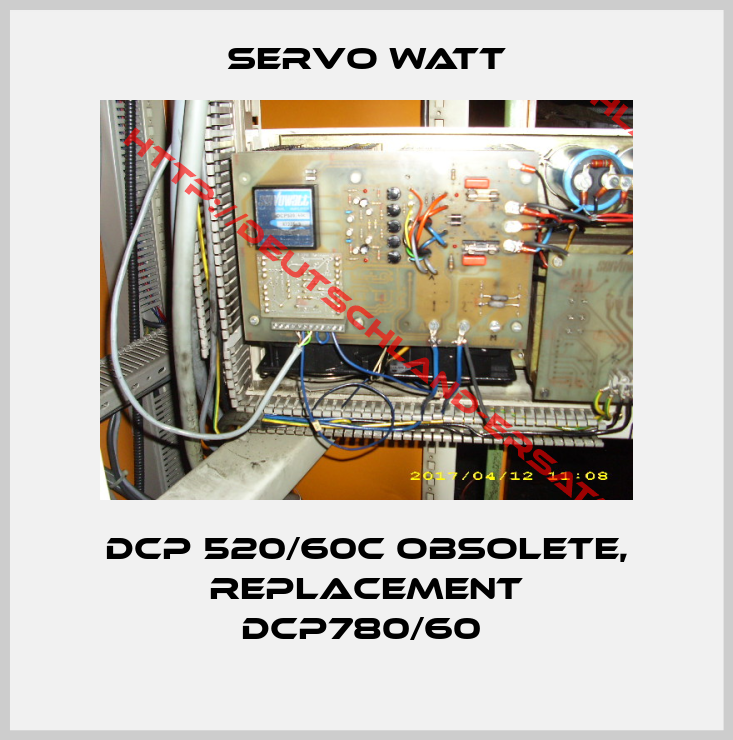 SERVO WATT-DCP 520/60C obsolete, replacement DCP780/60 