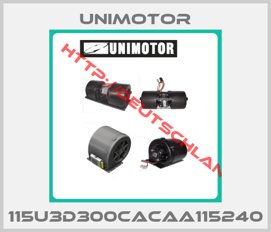 UNIMOTOR-115U3D300CACAA115240