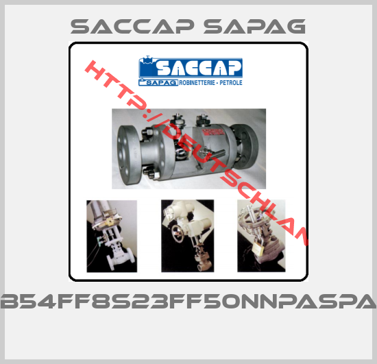 Saccap Sapag-BNB54FF8S23FF50NNPASPA/01 