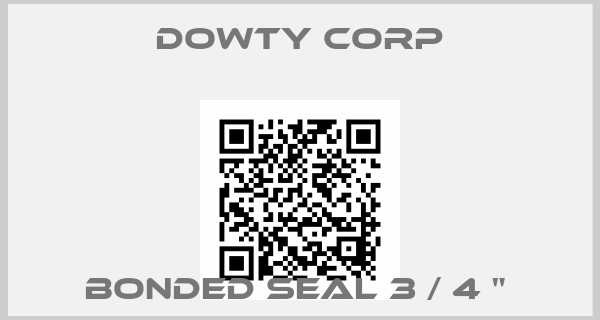 Dowty Corp-BONDED SEAL 3 / 4 " 