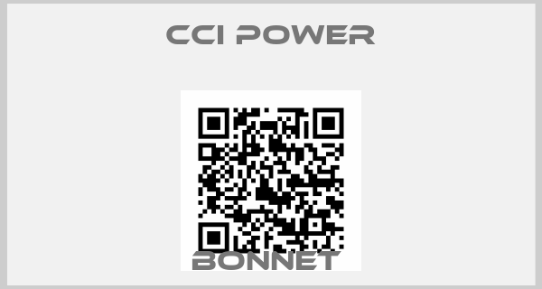 Cci Power-BONNET 