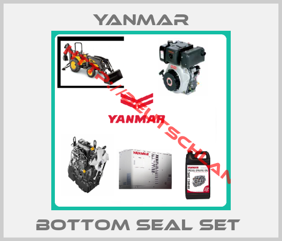 Yanmar-BOTTOM SEAL SET 