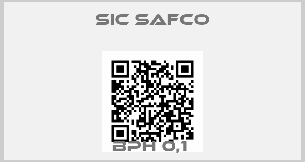 Sic Safco-BPH 0,1 