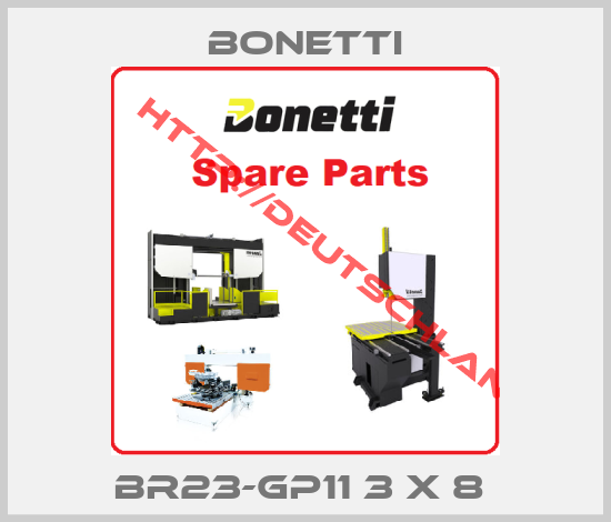 Bonetti-BR23-GP11 3 x 8 